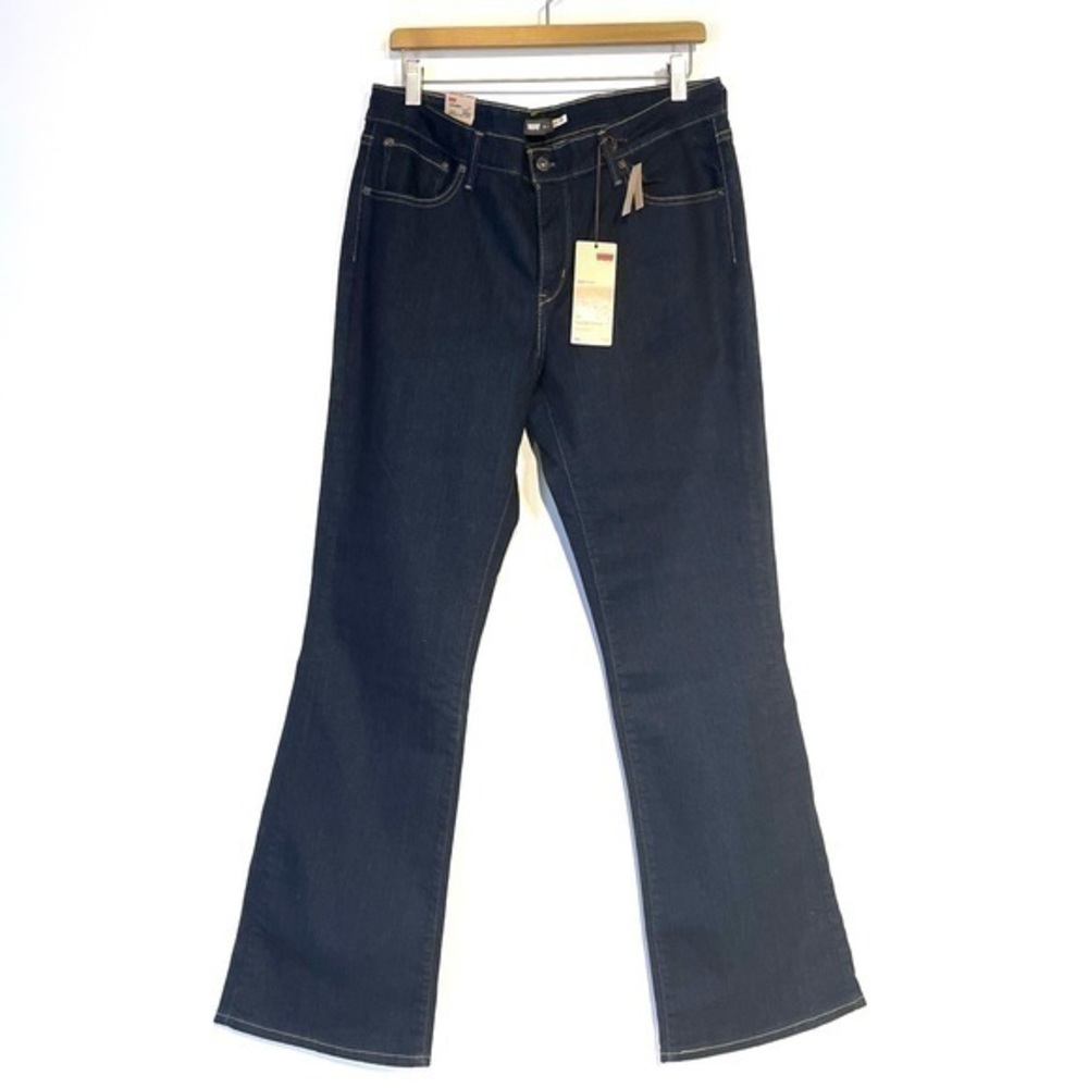 NWT Levi’s Jeans Plus Size Demi Curve Classic Rise Boot Cut Jeans size 16